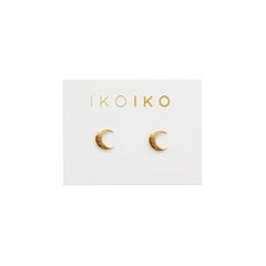 Iko Iko Studs Half Moon
