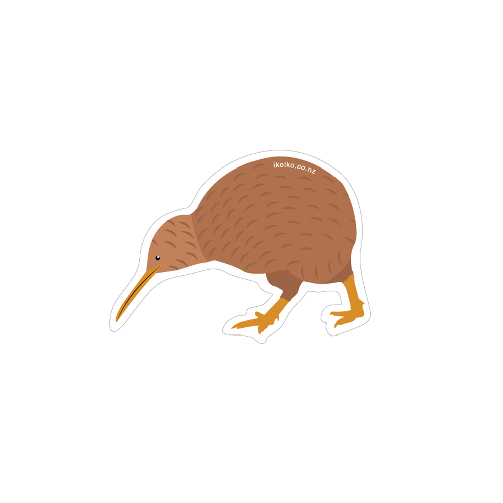 Iko Iko Fun Size Sticker Kiwi