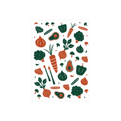 Iko Iko Talula Card Veggies