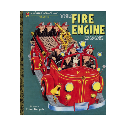 Little Golden Book Fire Engine