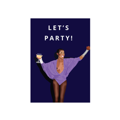 Iko Iko Pop Culture Card Party Girl