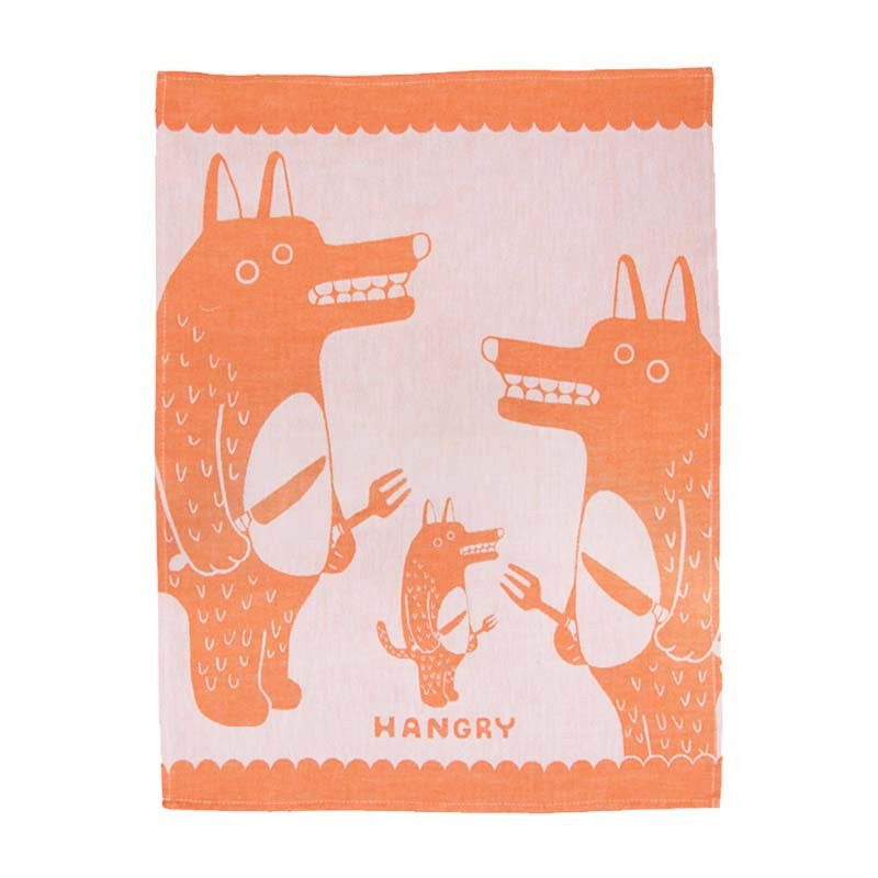 Blue Q Tea Towel Hangry