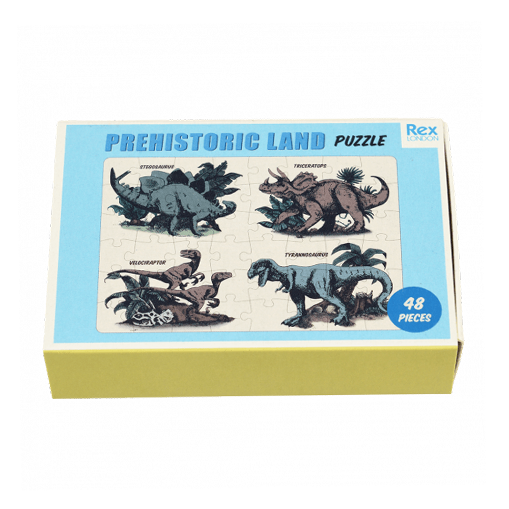 Rex Matchbox Puzzle Prehistoric Land