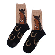 Socksmith Socks Women's Horse Portrait Hemp