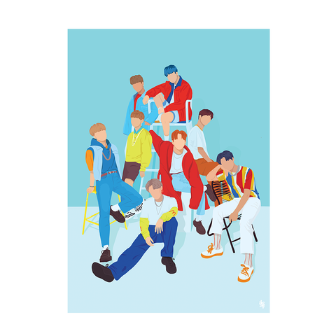 Iko Iko A2 Pop Culture Poster Illusion
