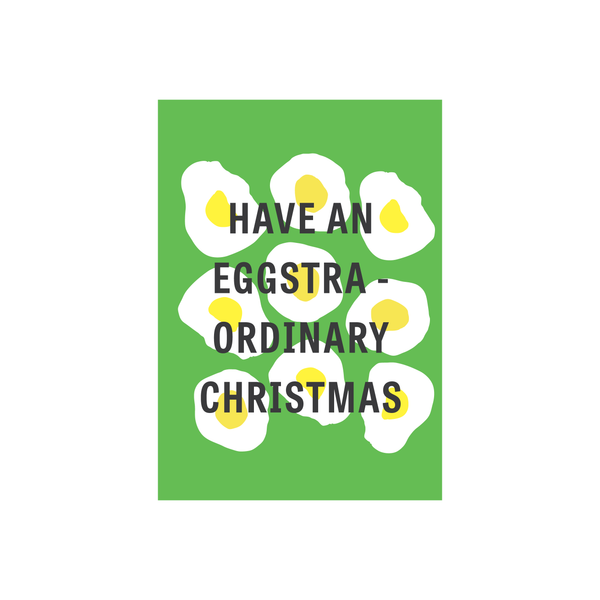 Iko Iko Christmas Card Eggstraordinary