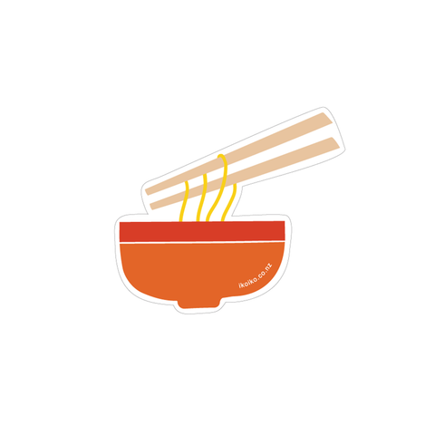 Iko Iko Fun Size Sticker Ramen