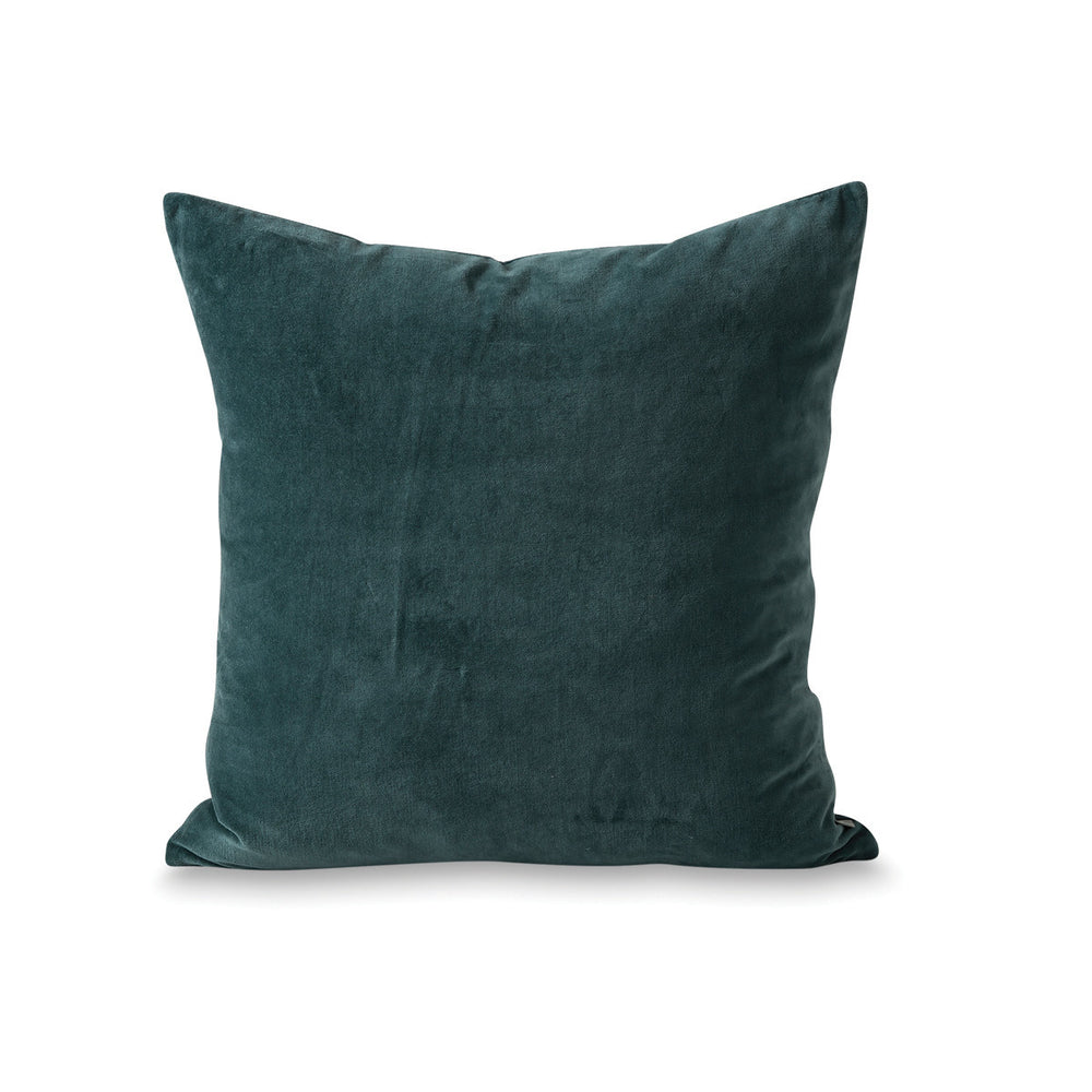 Citta Cotton Velvet Cushion Cover Graphite Tint