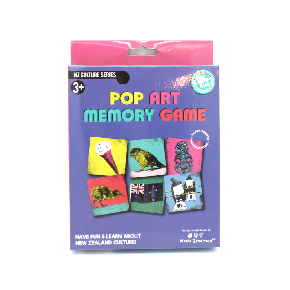 NZ Pop Art Memory Game
