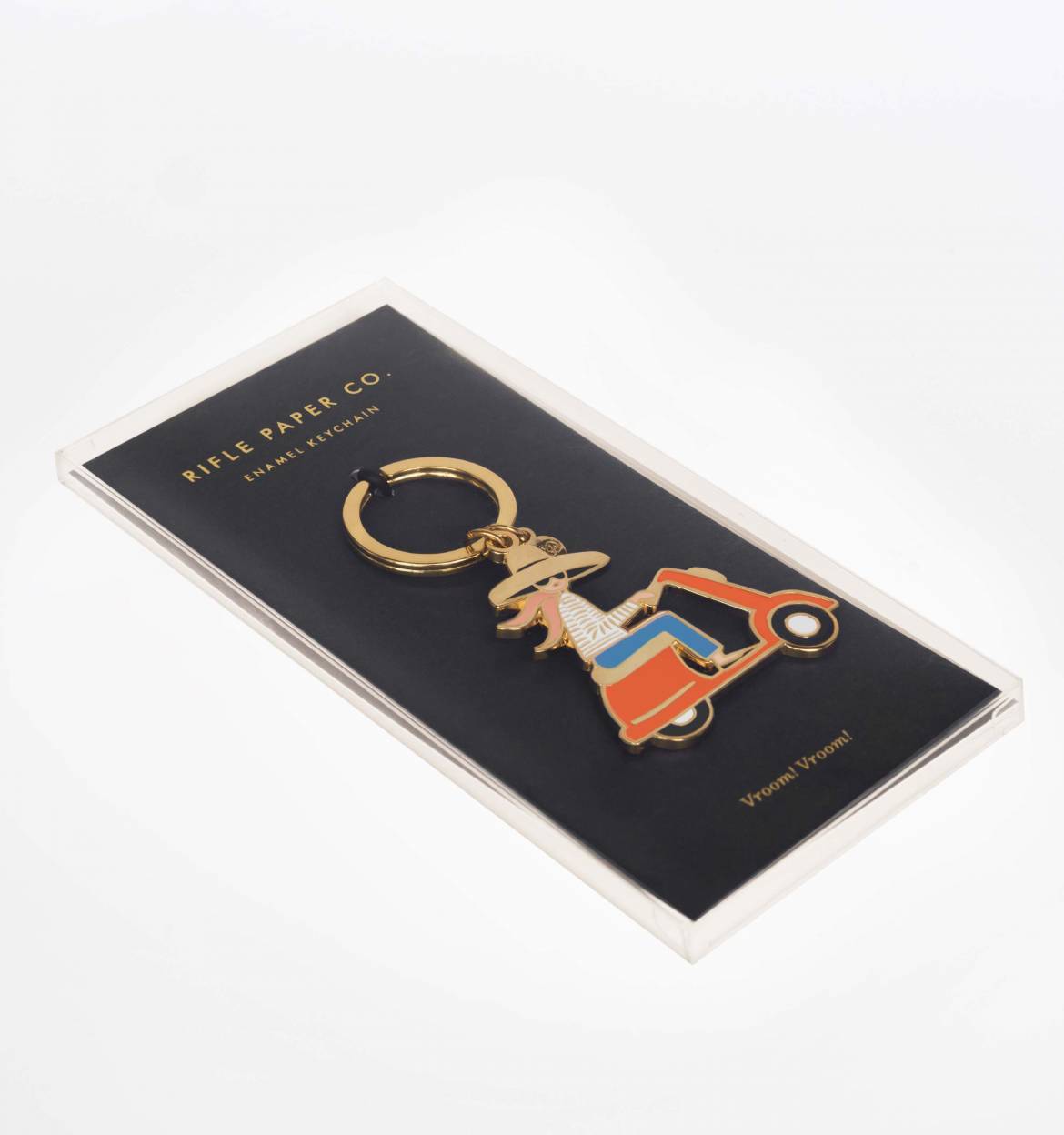 Rifle Paper Co. Enamel Keychain Scooter
