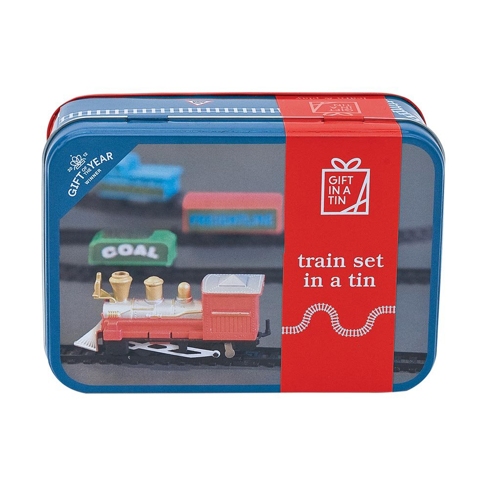 Train Set in a Tin