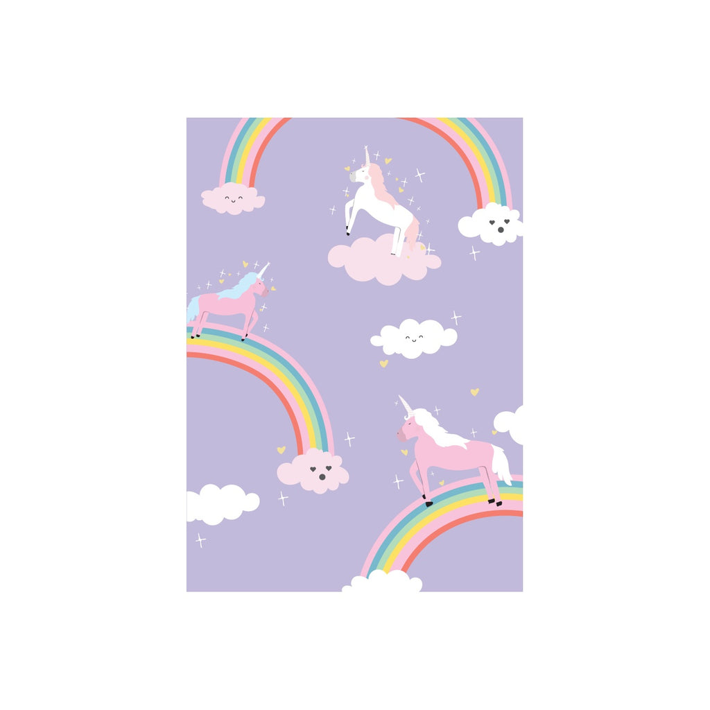 Iko Iko Kid's Card Unicorn Rainbow Party