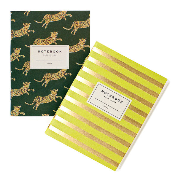 Rifle Paper Co Set of Two Pocket Notebooks Safari