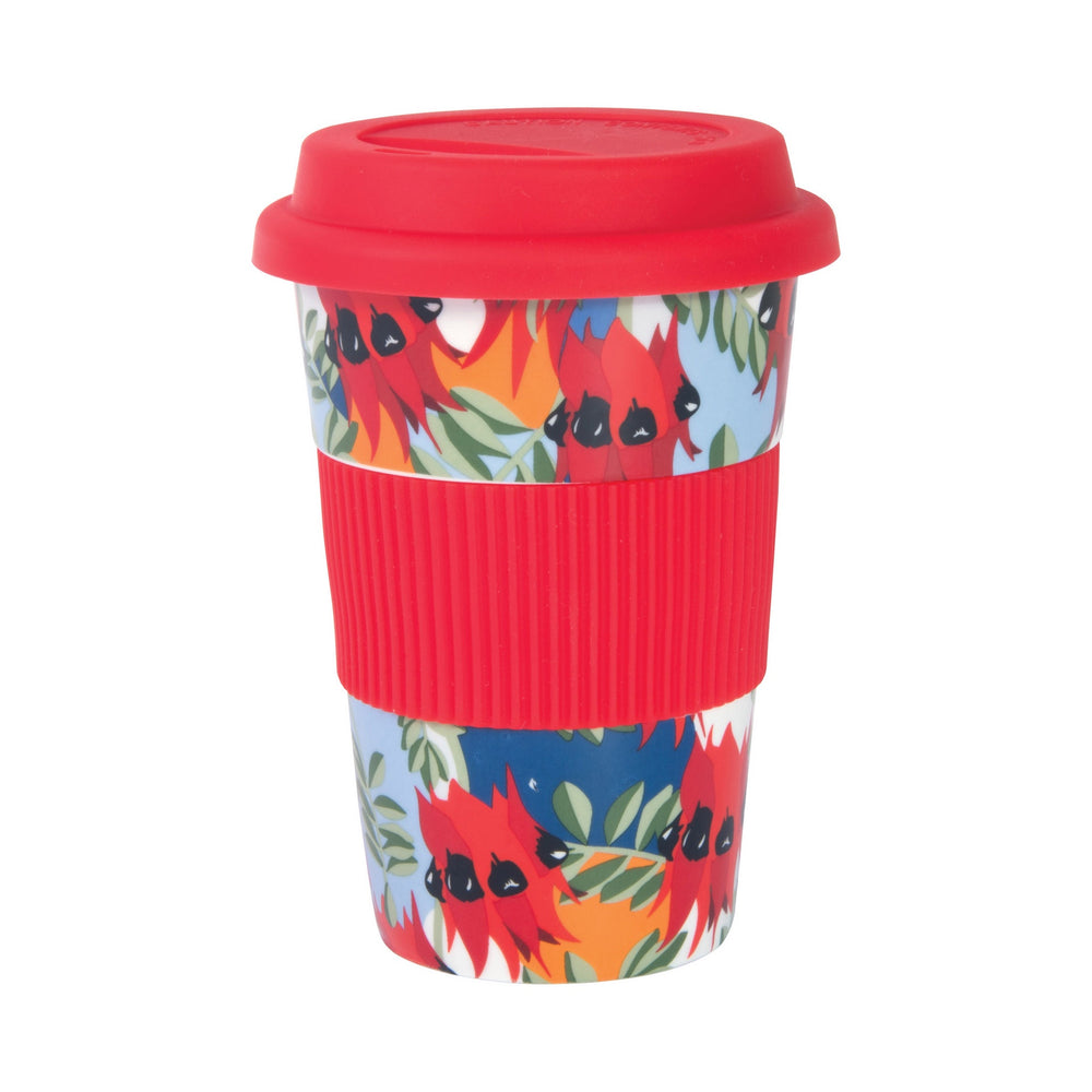 Floral ECup Red Flowers
