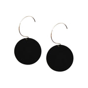 Penny Foggo Earrings Small Spot Black