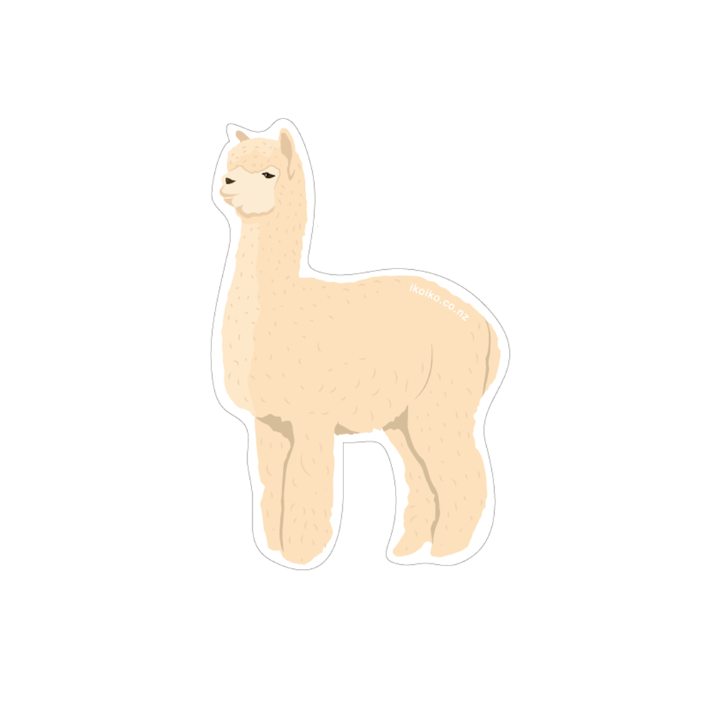 Iko Iko Fun Size Sticker Llama Standing