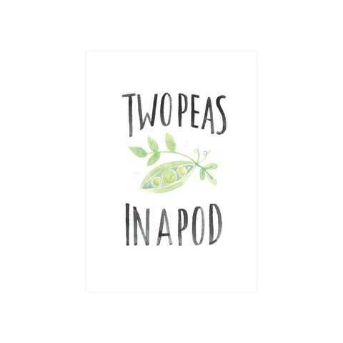 Steer Illustrations X Iko Iko Card Peas