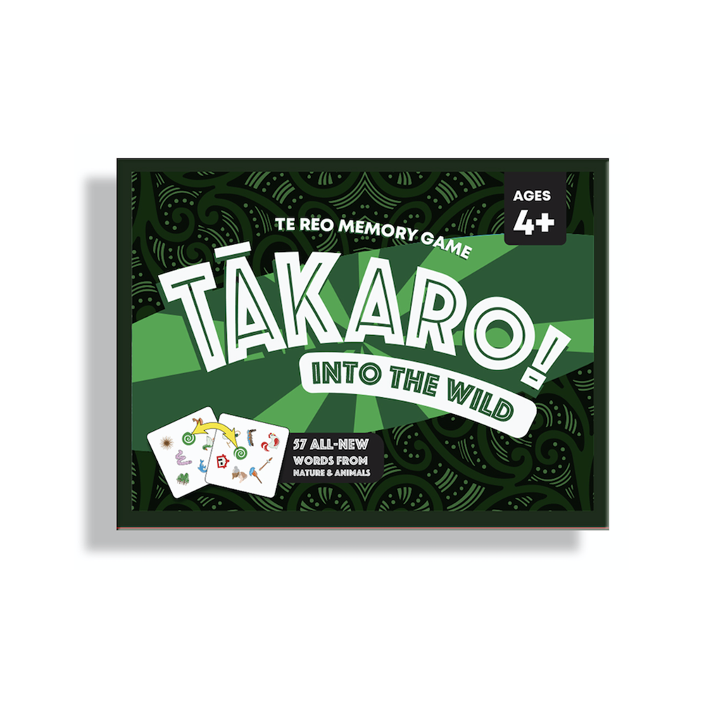 Tākaro! Te Reo Memory Game Into the Wild
