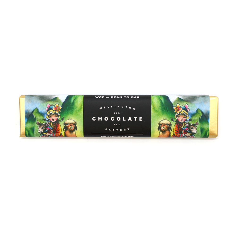 Wellington Chocolate Factory Peru Bar 25g