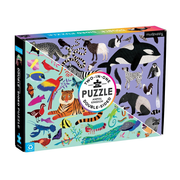Mudpuppy Double Sided 100 Piece Puzzle Animal Kingdom