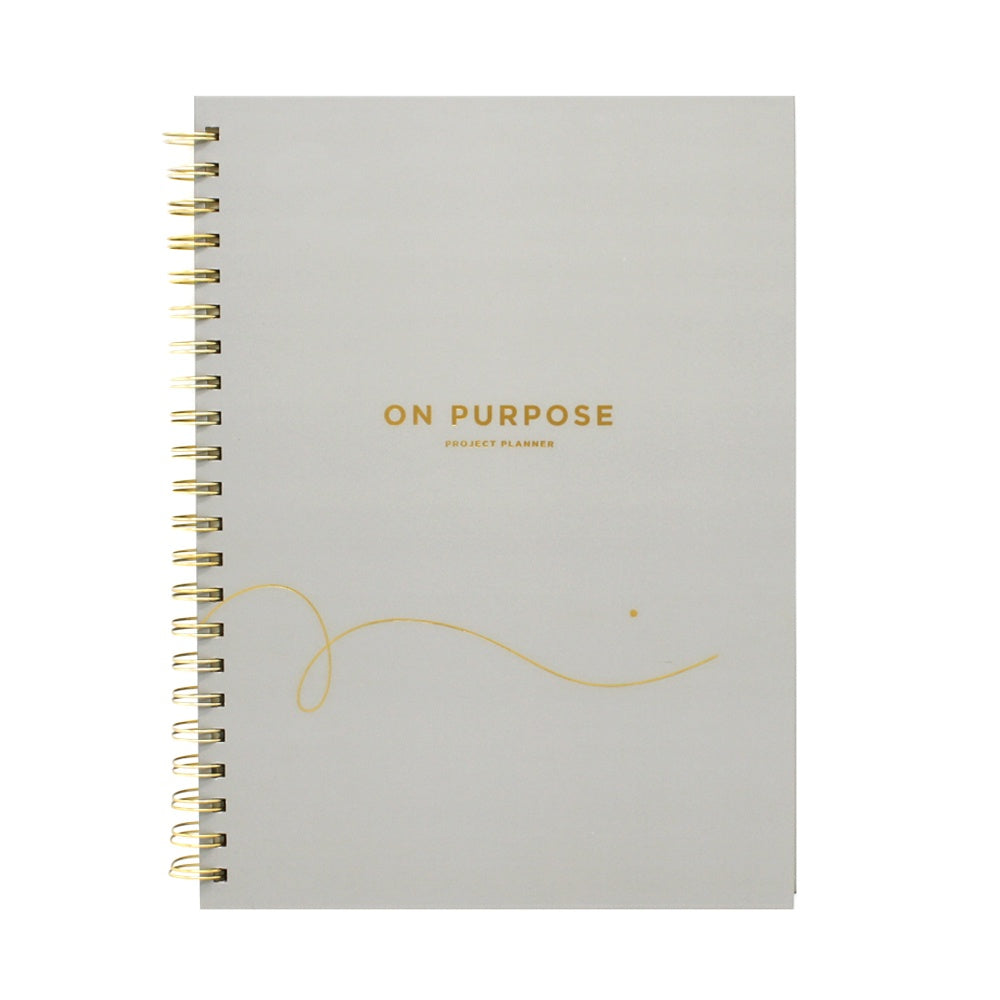 Frank Stationery On Purpose Project Planner Stone