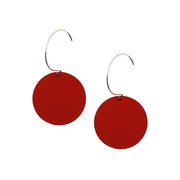 Penny Foggo Earrings Small Spot Red