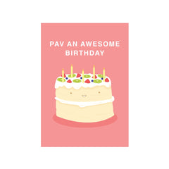 Iko Iko Cutie Food Pun Card Pav Birthday
