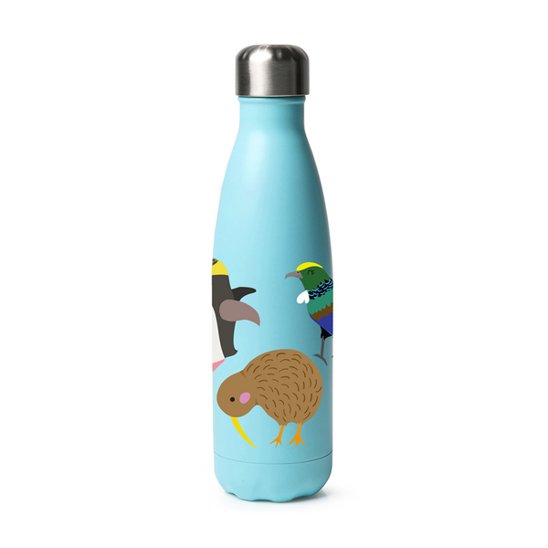 Moana Road Drink Bottle Native Birds 500ml