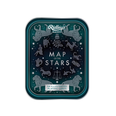 Ridley's Map of the Stars Playing Cards in Tin