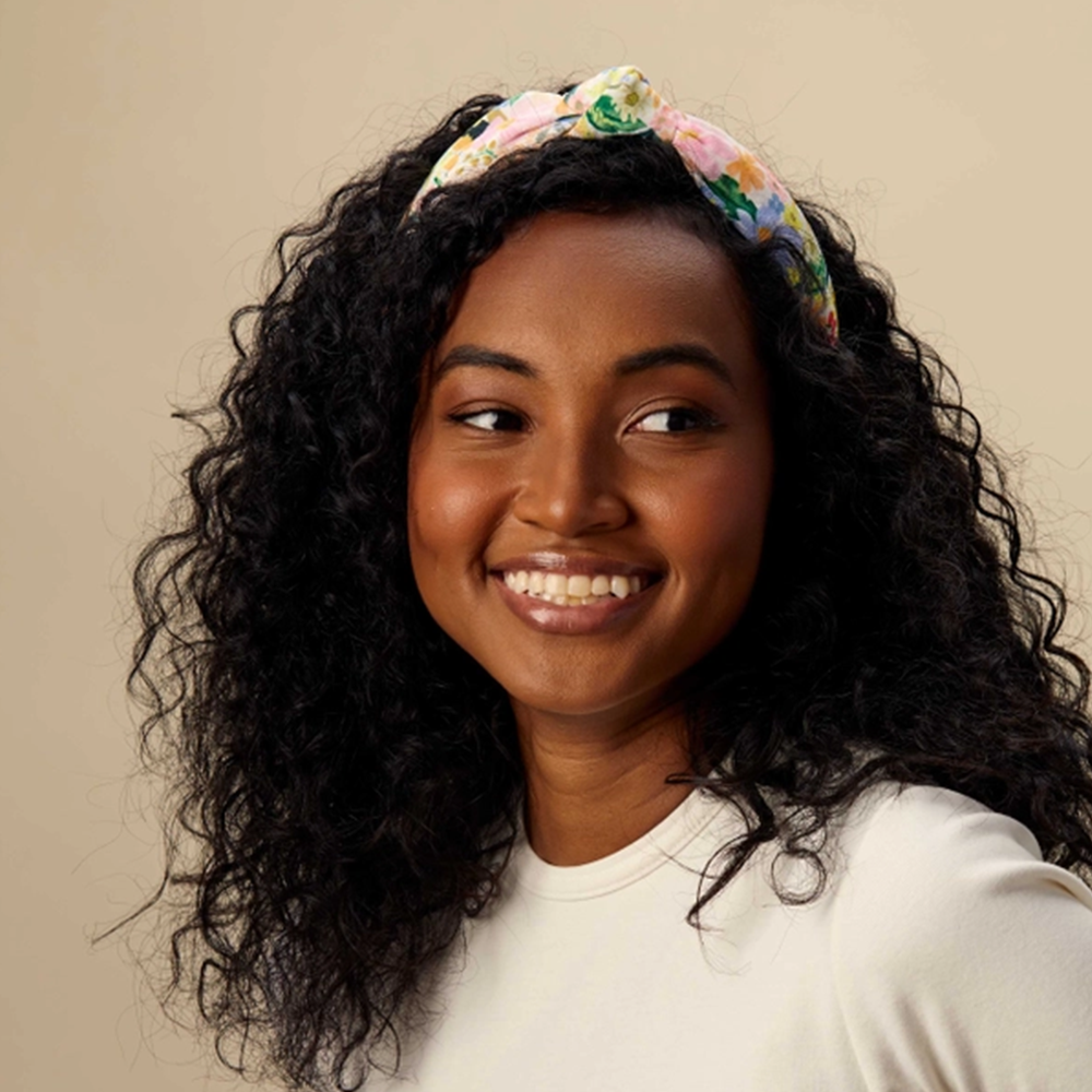Rifle Paper Co Knotted Headband Marguerite