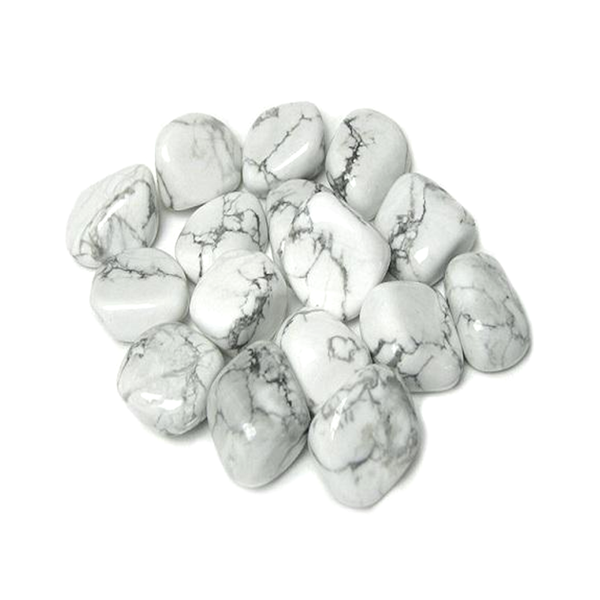Mini Tumbled Stone White Howlite