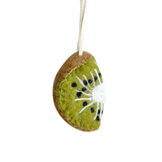 Sheep-ish Felt Kiwifruit Decoration