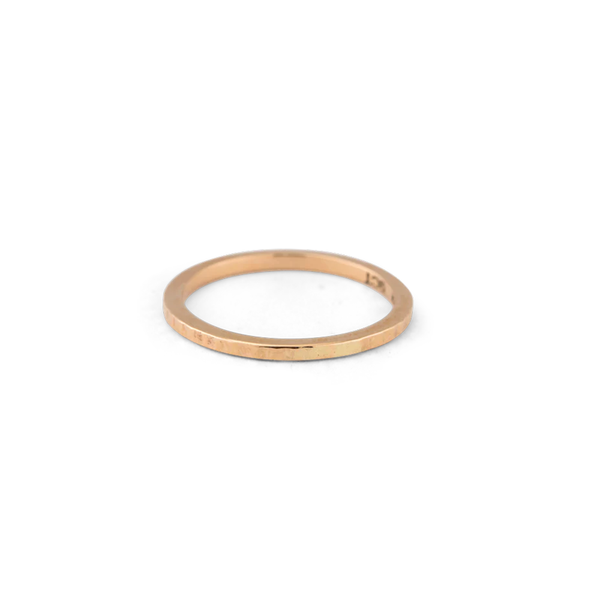 Kerry Rocks Ring Forged Band Gold