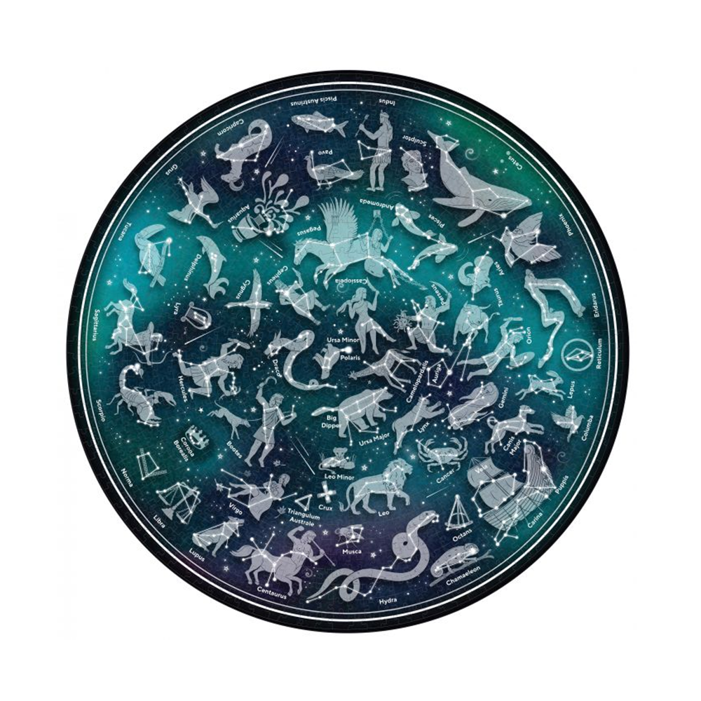 Ridley's 1000 Piece Jigsaw Puzzle Map of the Stars