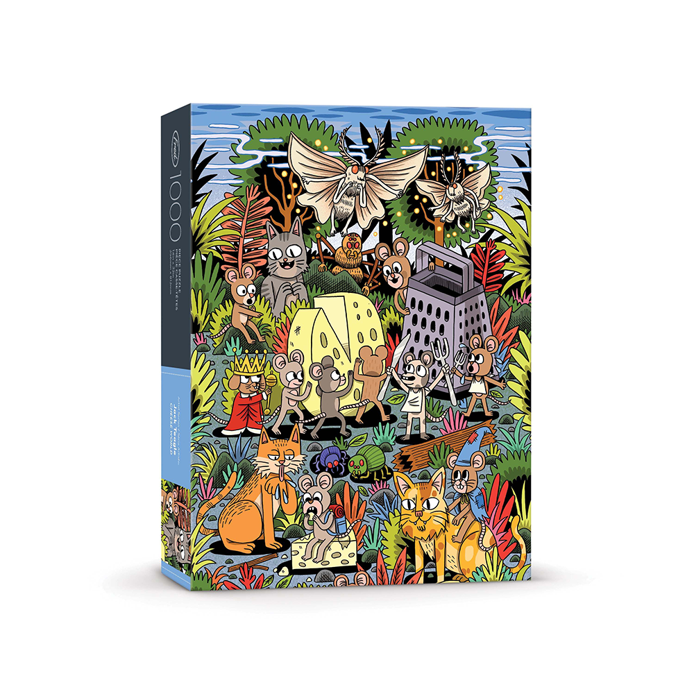 Fred  Cheese World 1000 Piece Jigsaw Puzzle