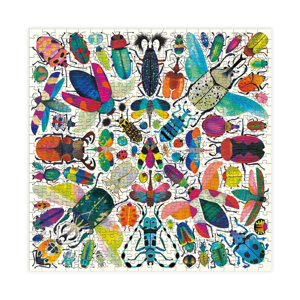 Mudpuppy 500 Piece Puzzle Kaleido Beetles