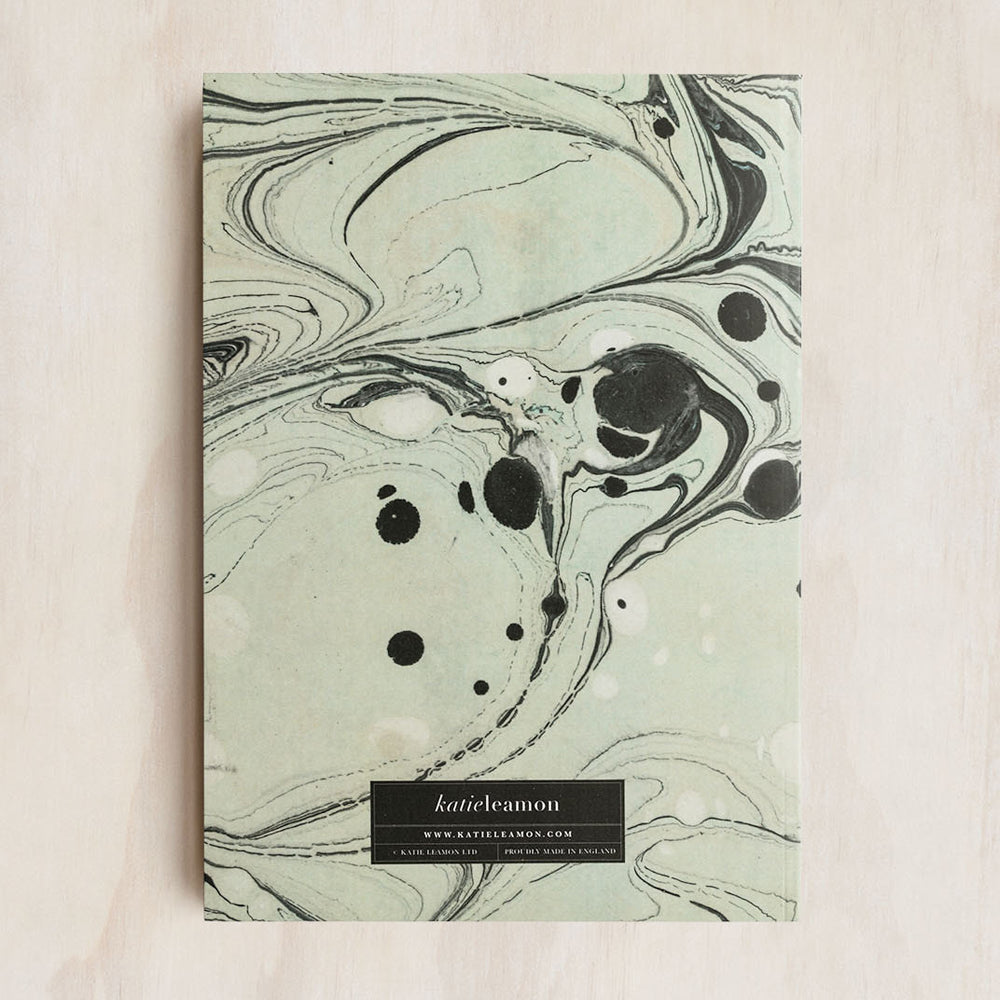 Katie Leamon Marble Notebook Plain B5 Article No. 05
