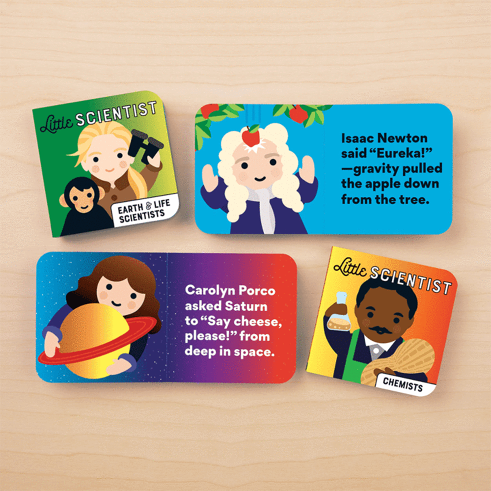 Mudpuppy Little Scientist Board Book Set of 4