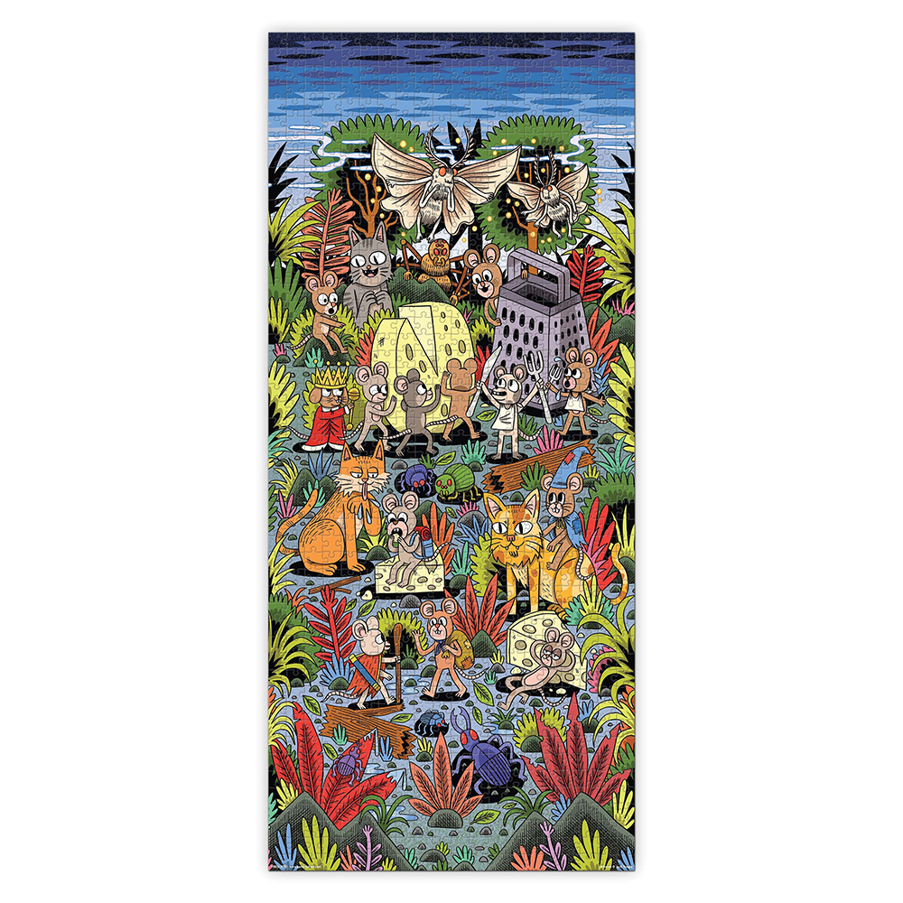 Fred  Cheese World 1000 Piece Jigsaw Puzzle