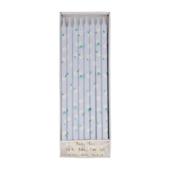 Meri Meri Tapered Daisy Birthday Candles set of 16