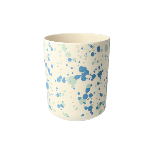 Meri Meri Speckled Bamboo Cup Blue