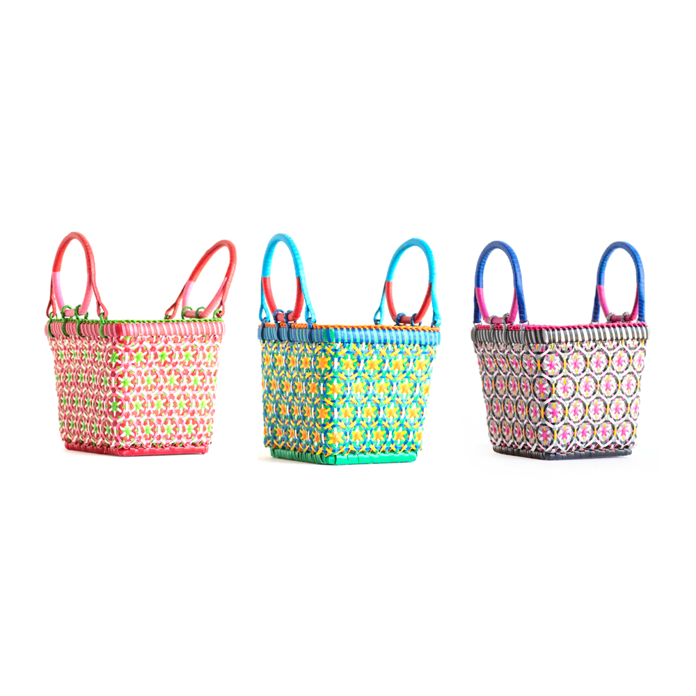 Zay Burmese Woven Basket Sol Tiny