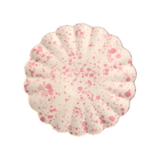 Meri Meri Speckled Bamboo Plate Pink