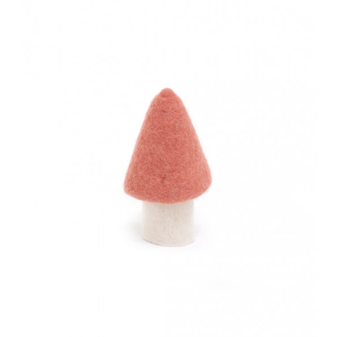 Muskhane 100% Felt Mushroom Morel Large Lychee