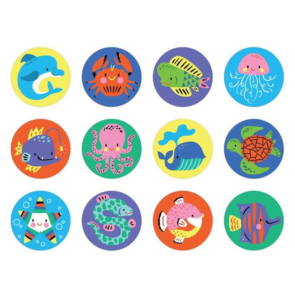 Mudpuppy Mini Memory Match Game Under the Sea