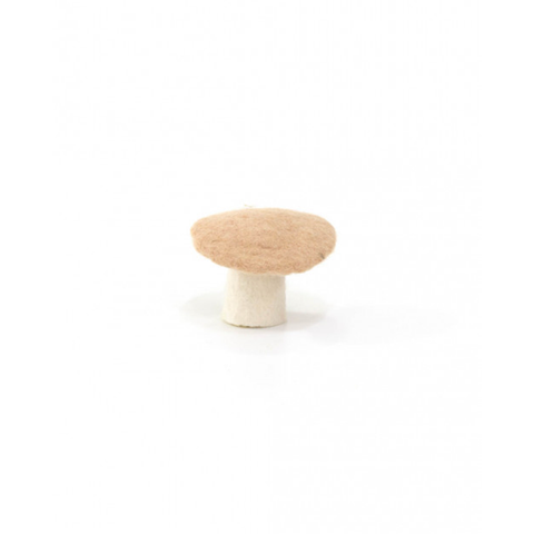 Muskhane 100% Felt Mushroom Flat Small Nude