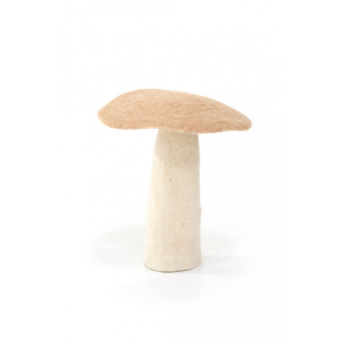Muskhane 100% Felt Mushroom Flat Extra Large Nude