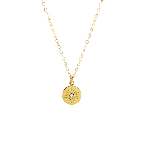 Iko Iko Necklace Sun Cubic Zicronia