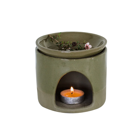 JS Ceramics Oil Burner Sage