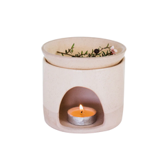 JS Ceramics Oil Burner Pink Sand